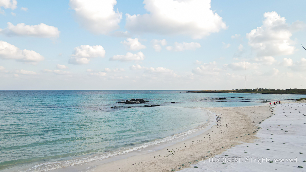 Kimnyeong Beach Drone Shot 1