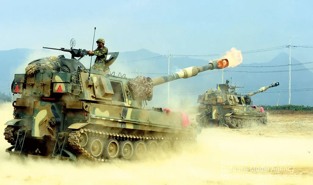 K55A1 자주포 비교분석