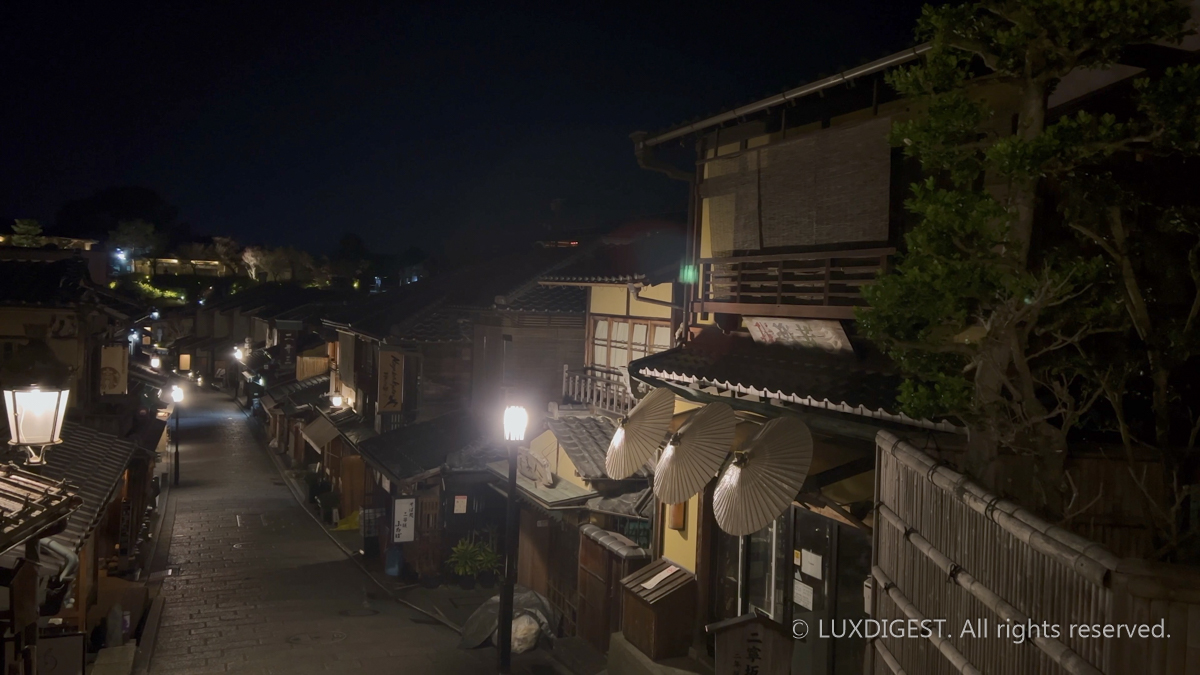 Ninenzaka in Kyoto overall view