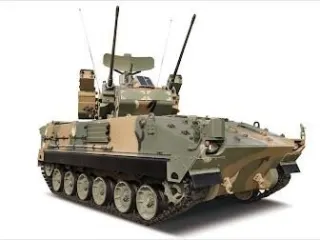 A self propelled anti aircraft gun