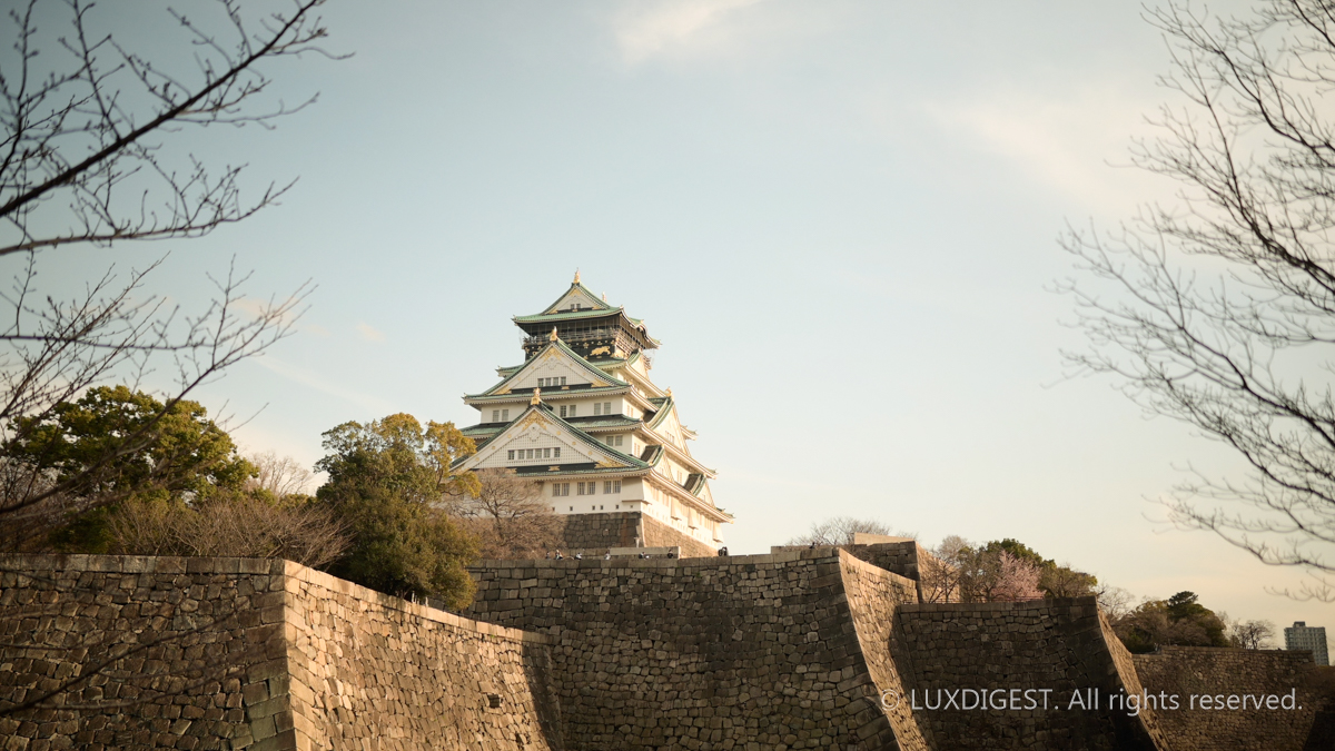 Osaka castle in osaka 260315