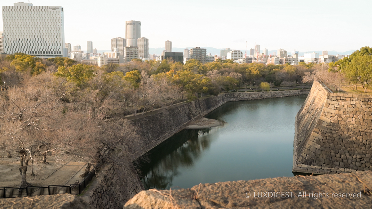Osaka castle in osaka 260315