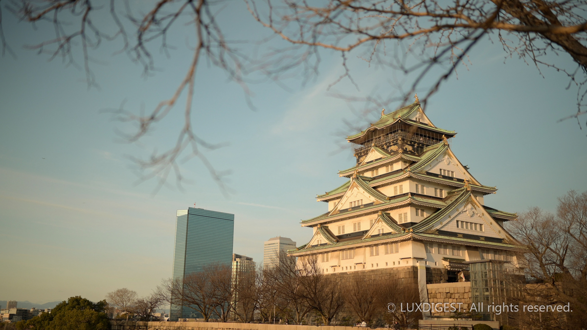 Osaka castle in osaka 260315