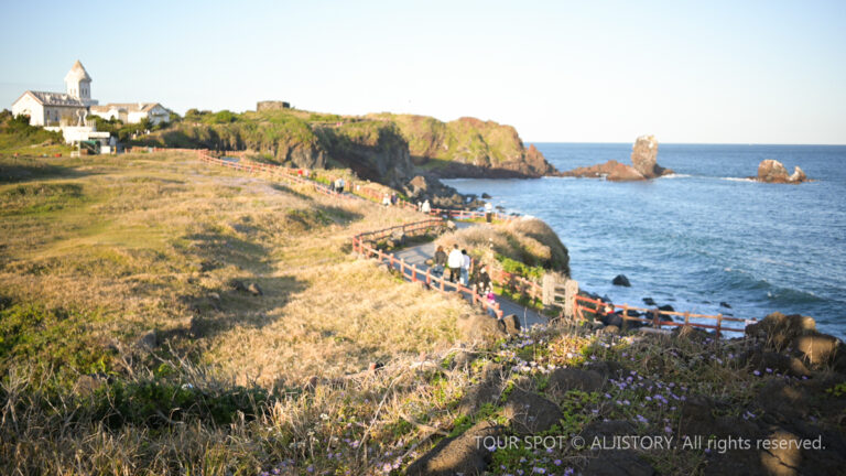 Seopjikoji, Jeju's famous sunset tourist attraction