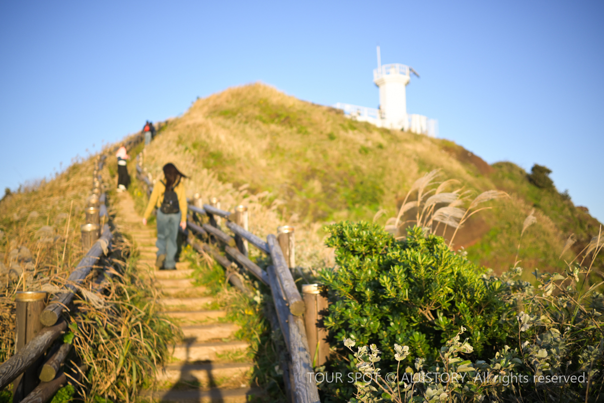 Seopjikoji, Jeju's famous sunset tourist attraction