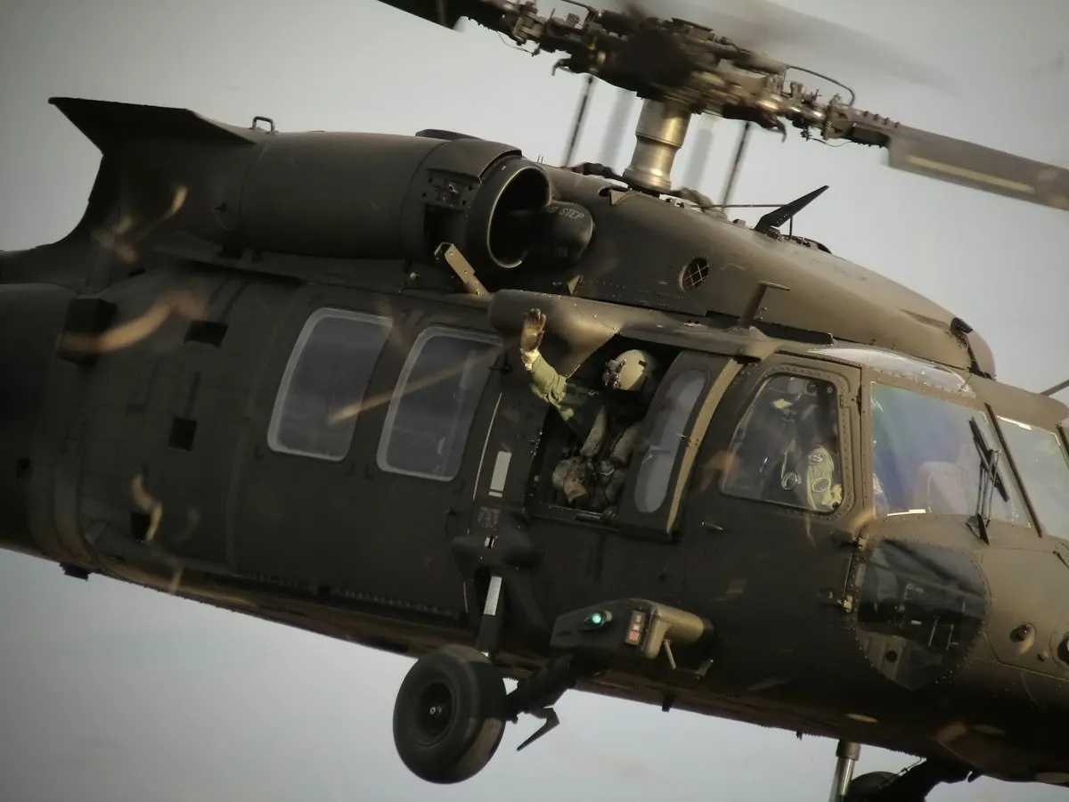 미국 육군 UH-60M 블랙호크 헬기