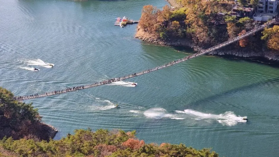 제천 옥순봉 출렁다리 제천 옥순봉 출렁다리 (2)