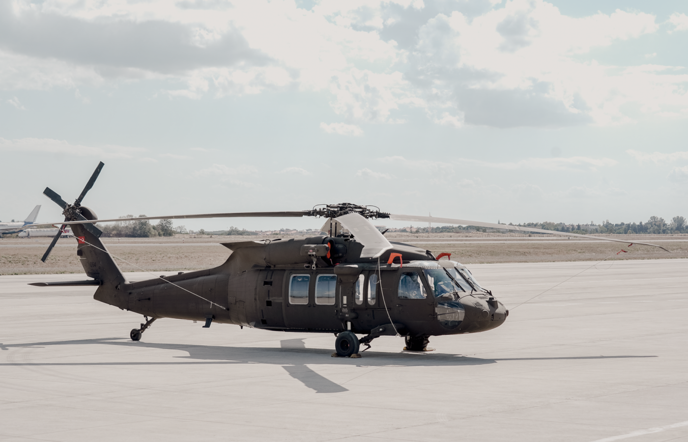 미 육군 대상 시연 비행을 준비 중인 MQ-72C 무인 화물 헬리콥터